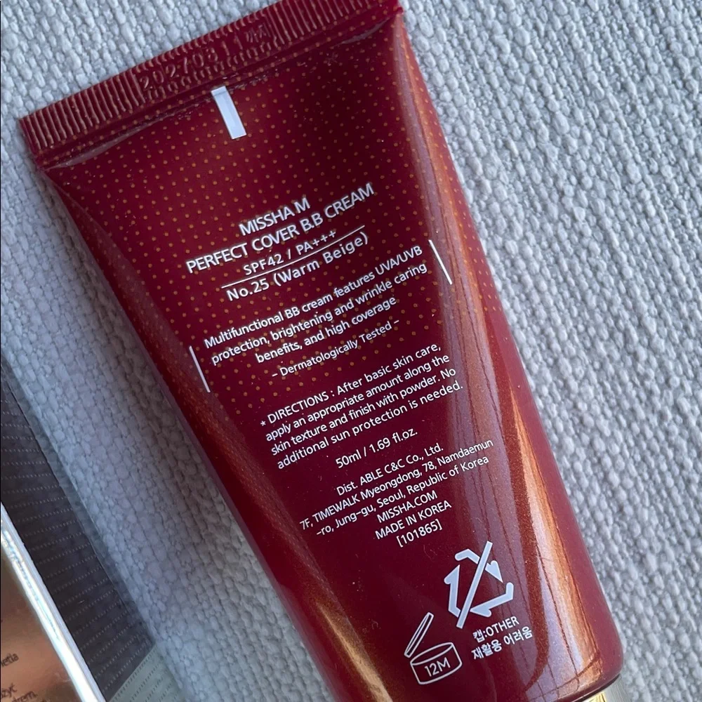 Missha Perfect Cover BB Cream SPF42/PA+++ - No. 25 warm beige